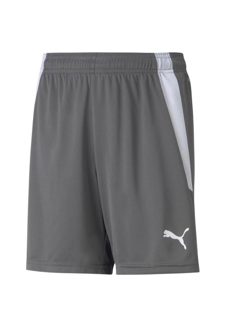 Pantaloni scurti copii - Teamliga - croiala lejera - gri/argintiu