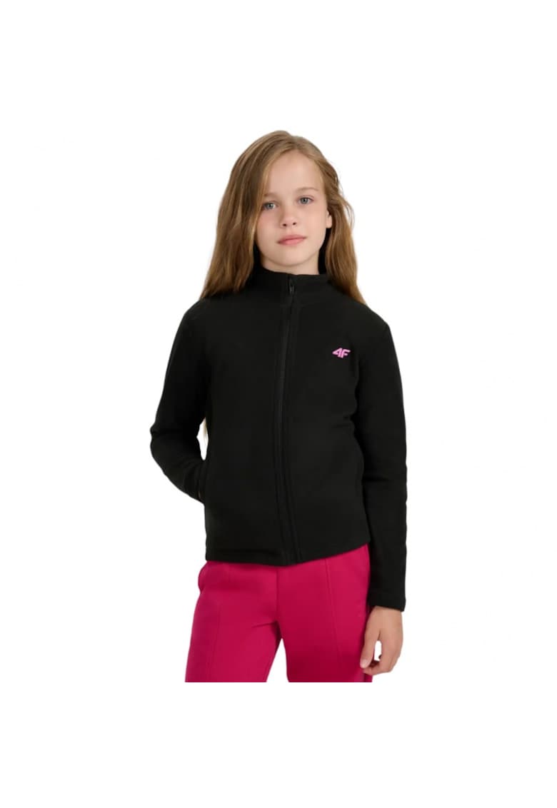 Hanorac sport fete jwaw25tflef346 - Negru