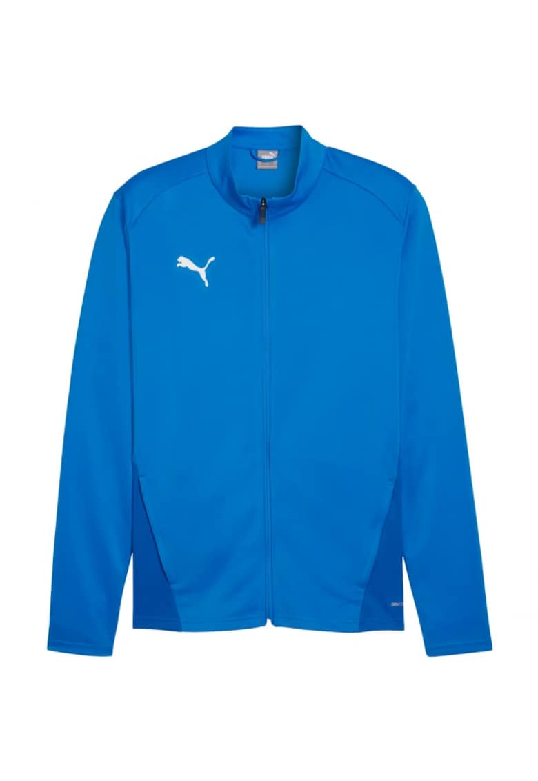 Bluza sport - Teamgoal - albastru - fara gluga - cu fermoar