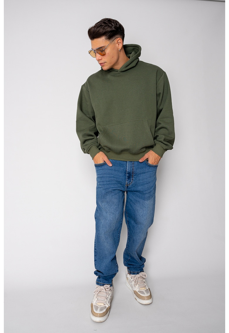 Hanorac Oversized Bottle Green I 18902