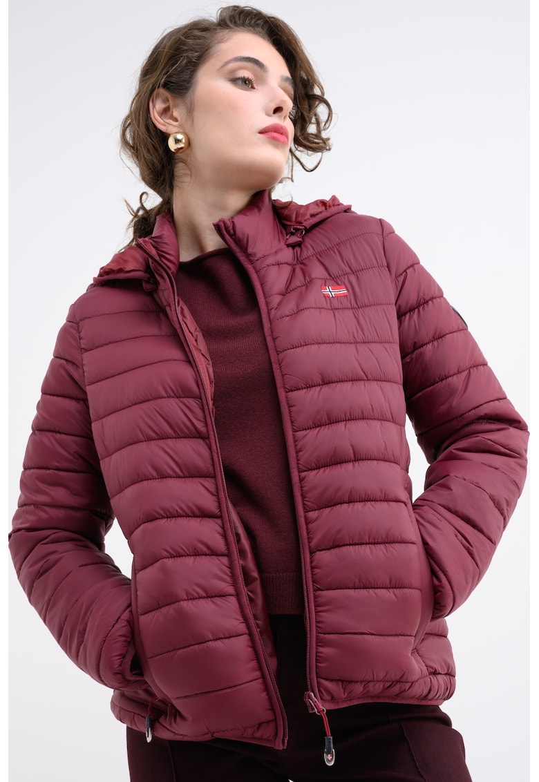 Geaca matlasata cu gluga detasabila Atika