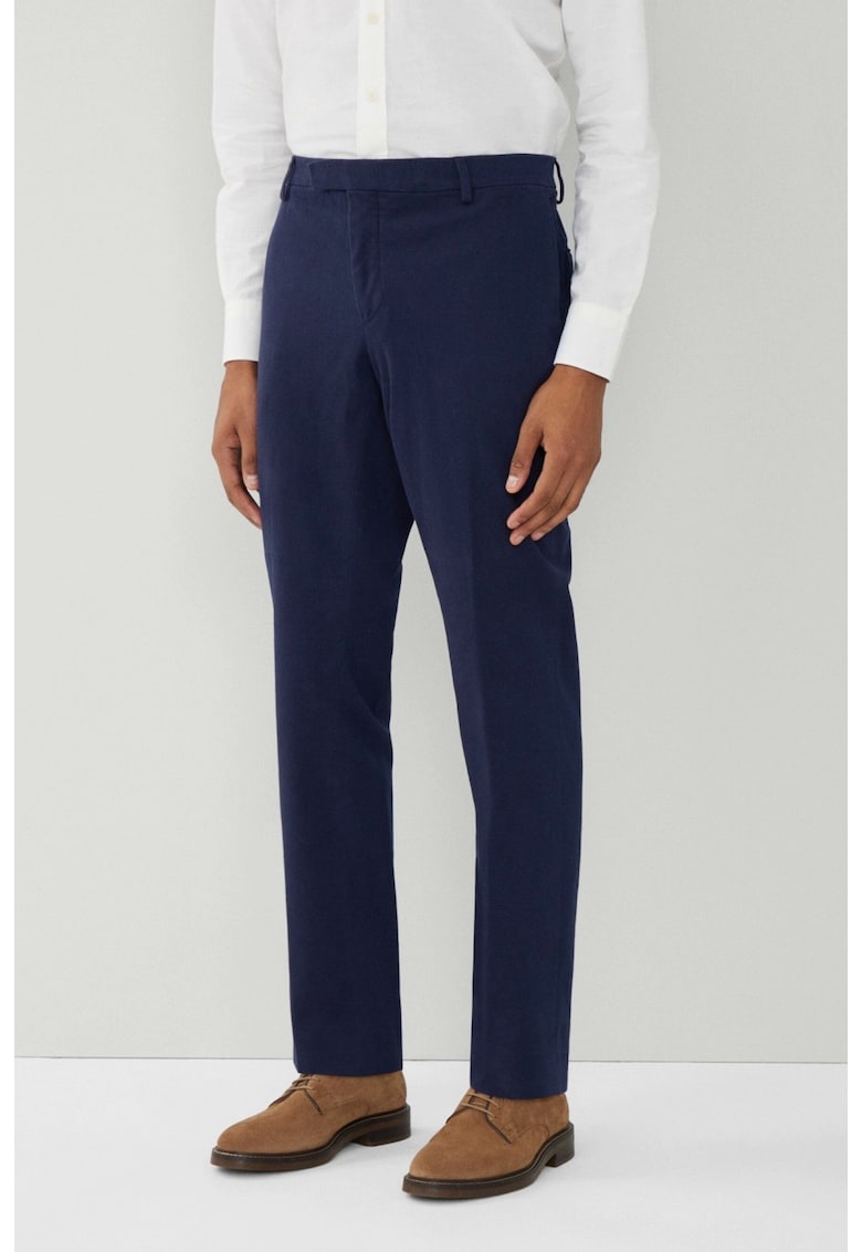 Pantaloni barbati Twill - Bleumarin