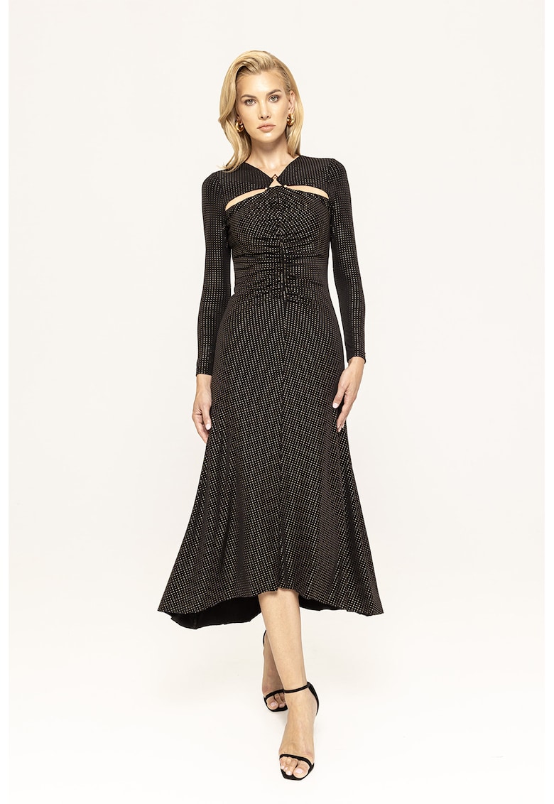 Rochie midi cu buline