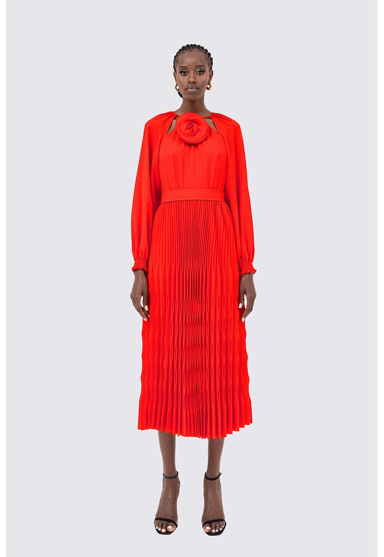 Rochie lejera cu maneci lungi