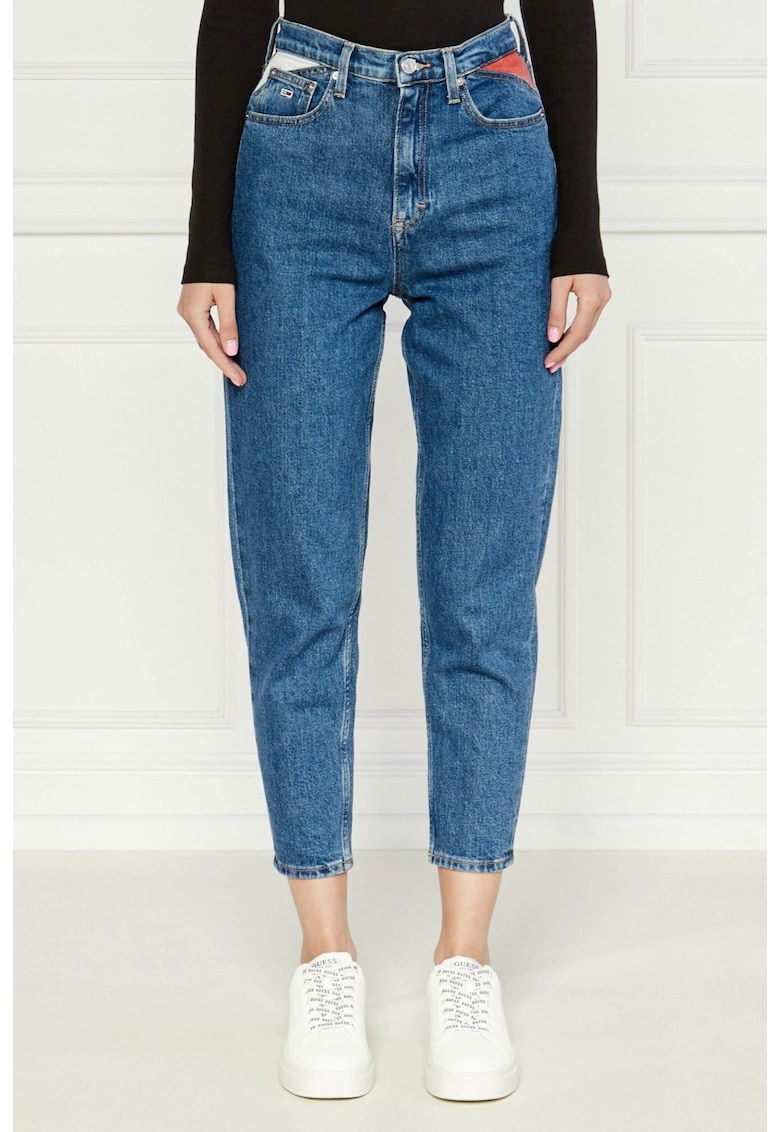 Blugi dama Flag Mom Fit