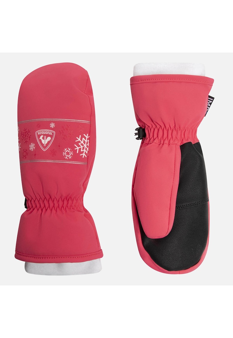 Manusi ski JR JANE IMPR M - culoare roz - pentru copii - marime