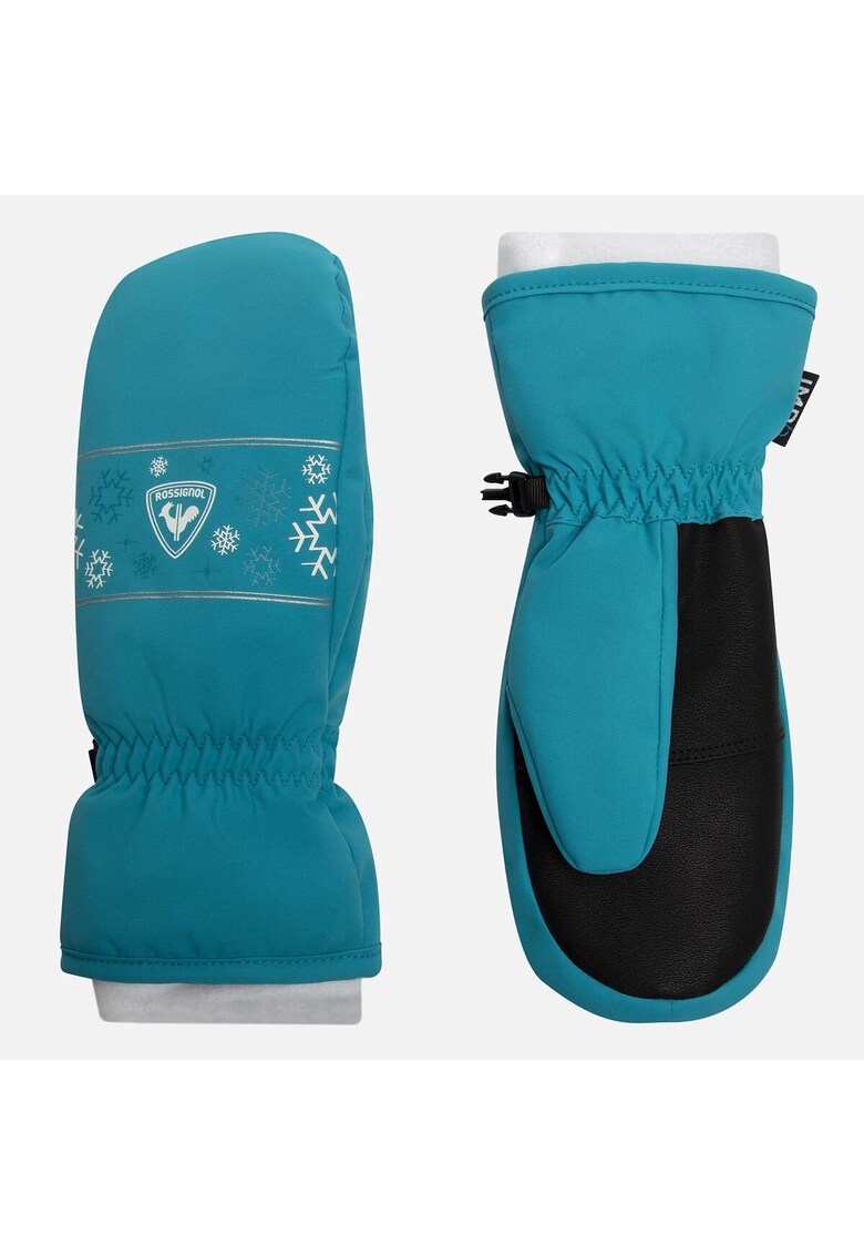 Manusi ski JR JANE IMPR M - culoare albastru - pentru copii