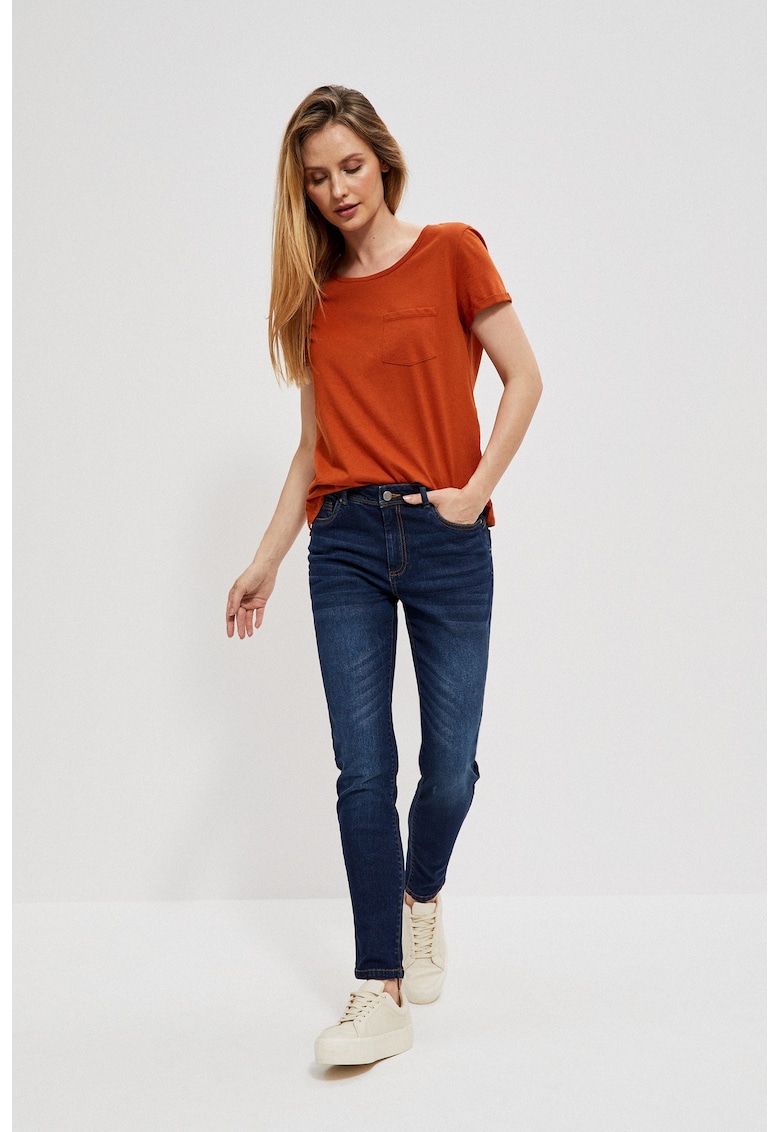 Jeansuri skinny - Albastru inchis