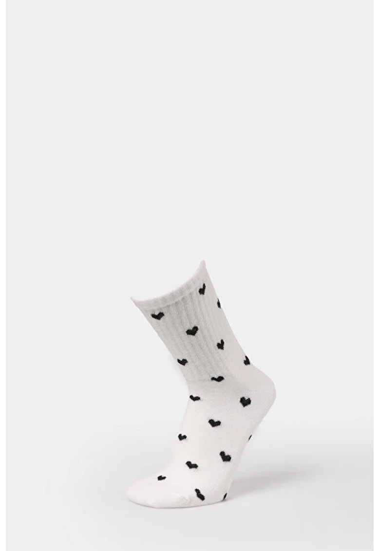 Colins Sosete de dama Ecru - bumbac - Modern Fit - Ecru