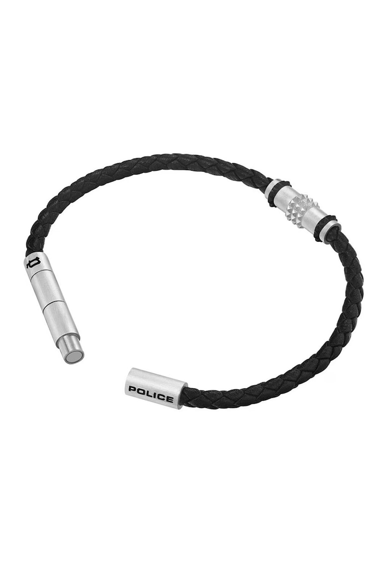 Bratara de piele cu aspect impletit