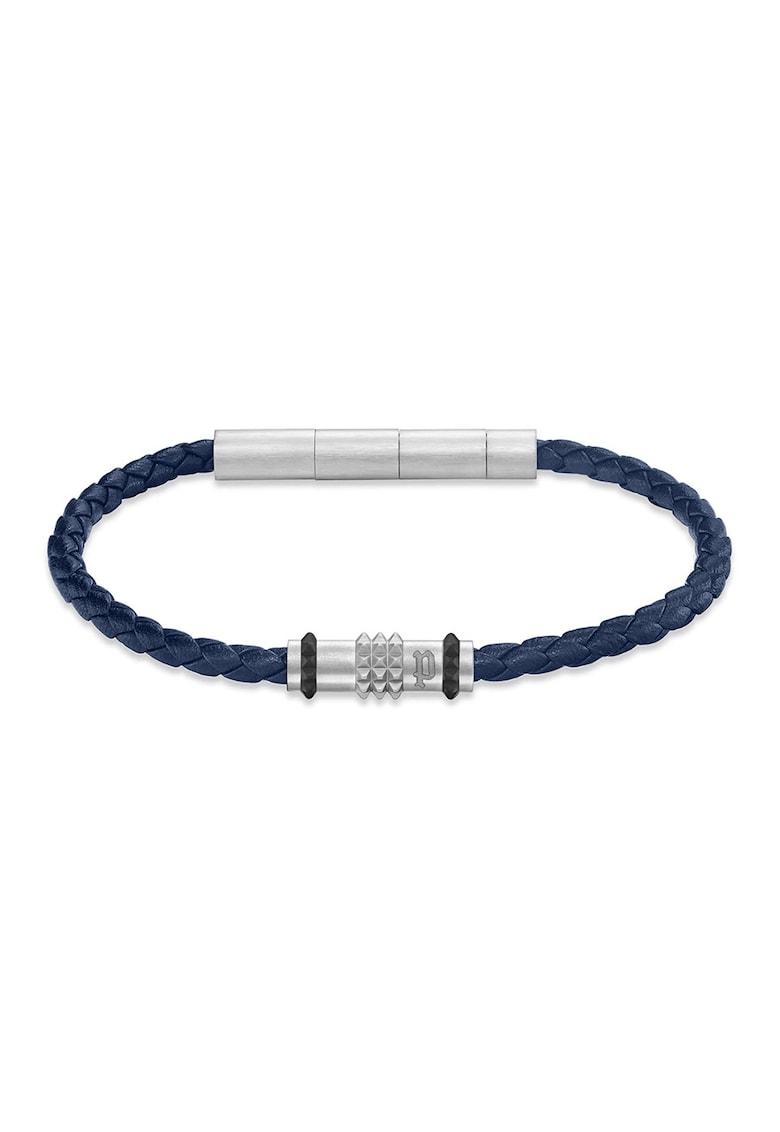 Bratara de piele cu aspect impletit