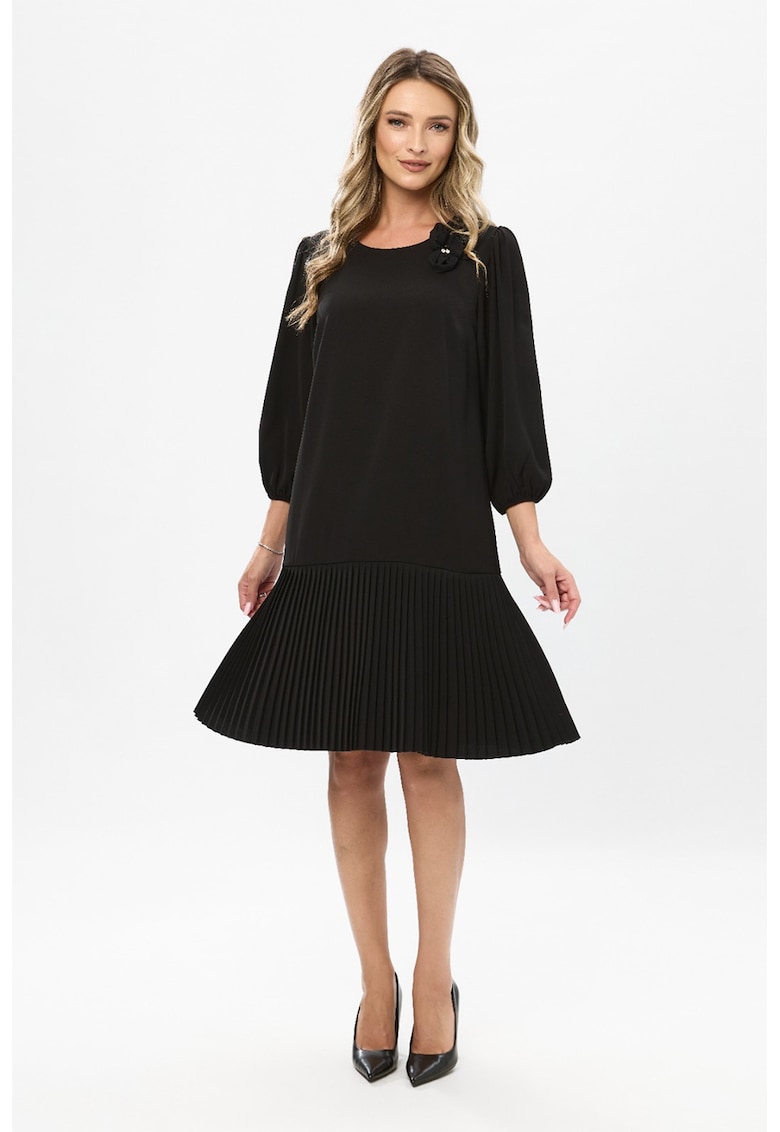 Rochie cu aplicatie florala Tereza