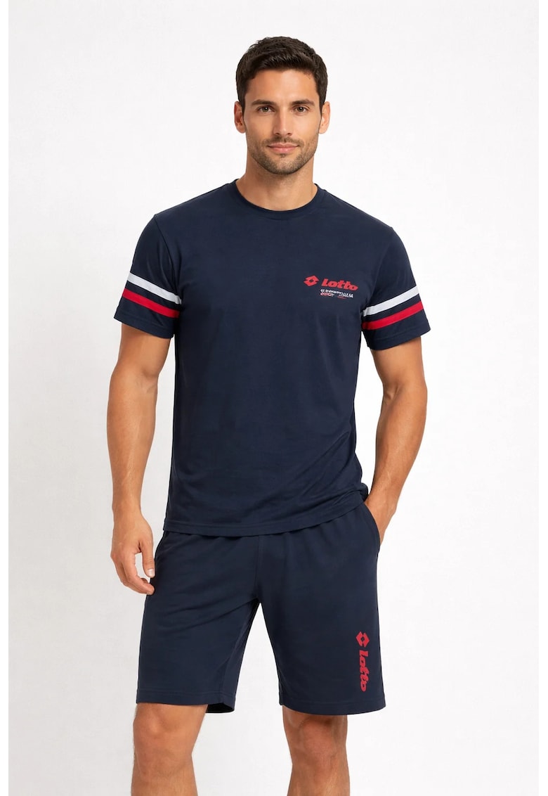 Pijama cu buzunare - Albastru