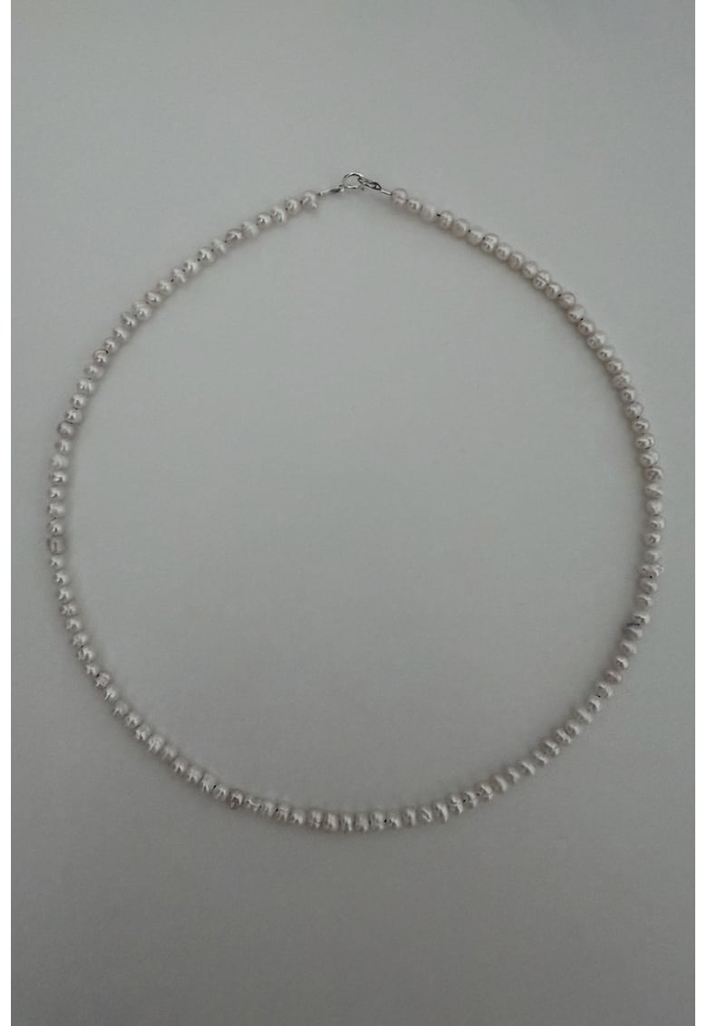 Colier de argint cu perle de cultura