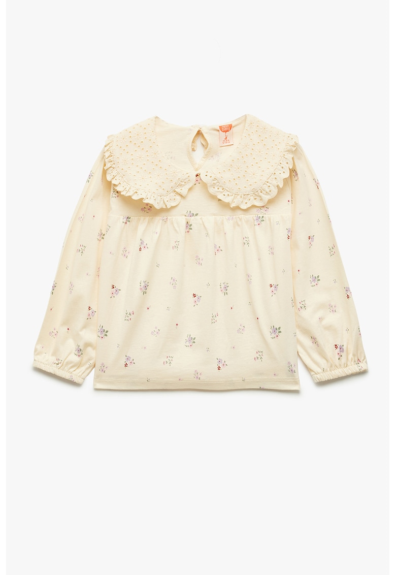 Bluza cu guler Peter Pan