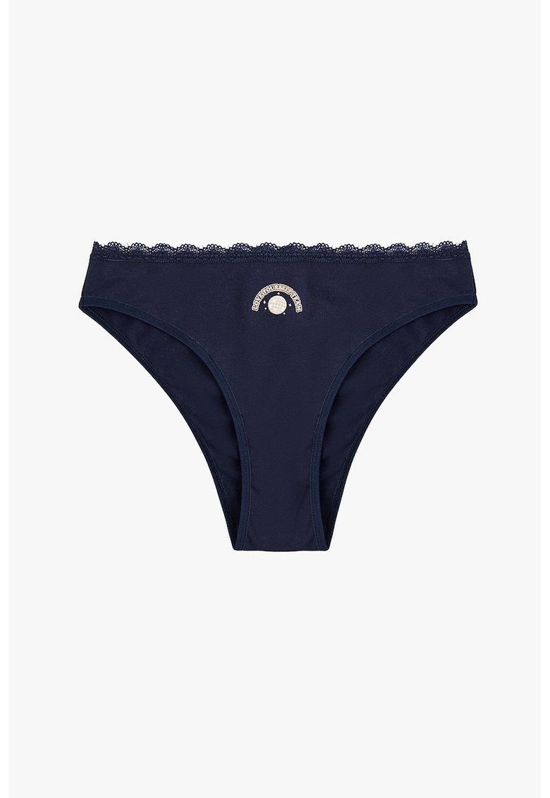 Chiloti tanga cu croiala lejera