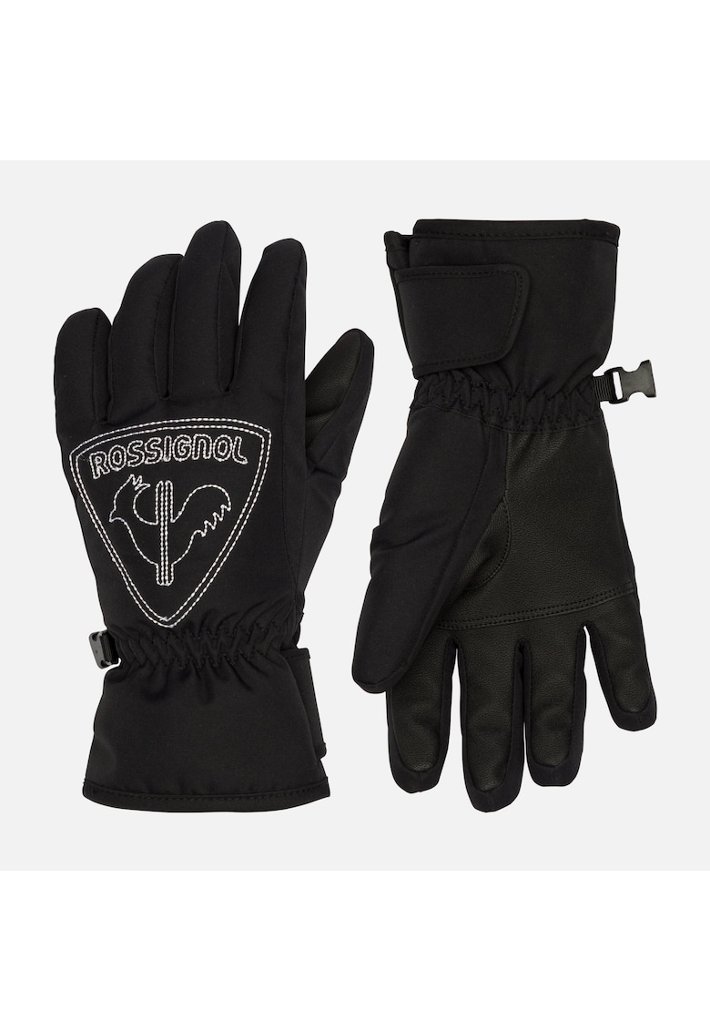 Manusi ski JR ROOSTER G - culoare negru - pentru copii - marime