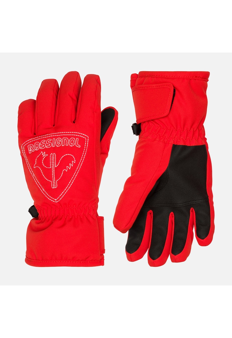 Manusi ski JR ROOSTER G - culoare rosu - pentru copii - marime