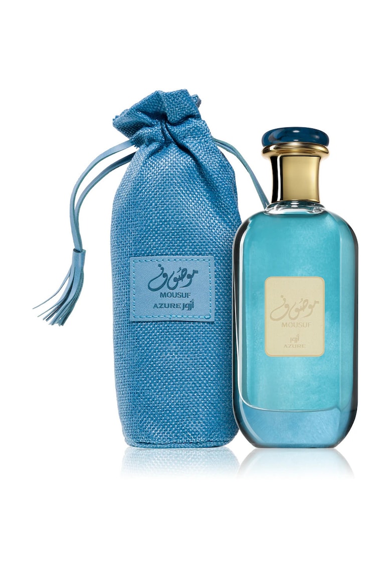 Apa de parfum unisex Mousuf Azure - tonuri citrice si fructate - 100ML