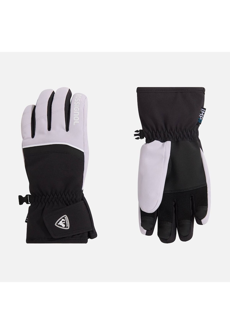 Manusi ski JR TECH IMPR G - culoare mov - pentru copii - marime