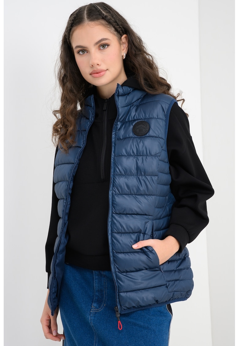 Vesta matlasata cu fermoar Annecy