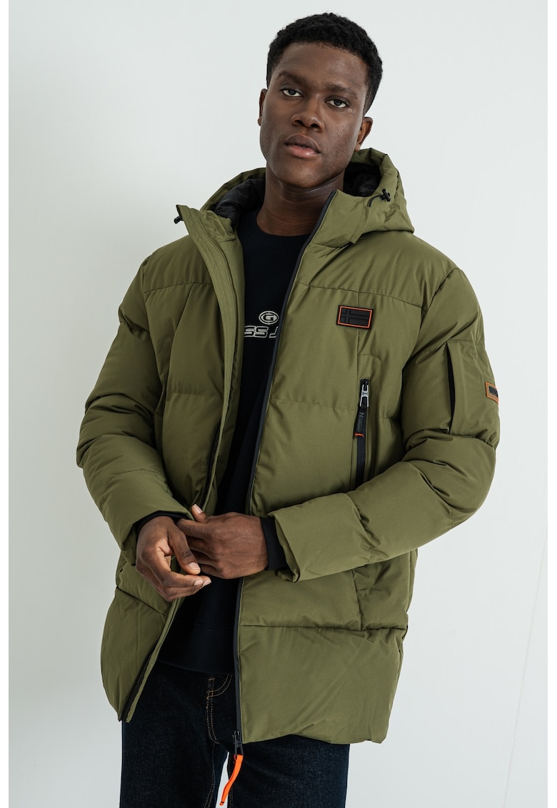 Geaca bufanta cu gluga Bob