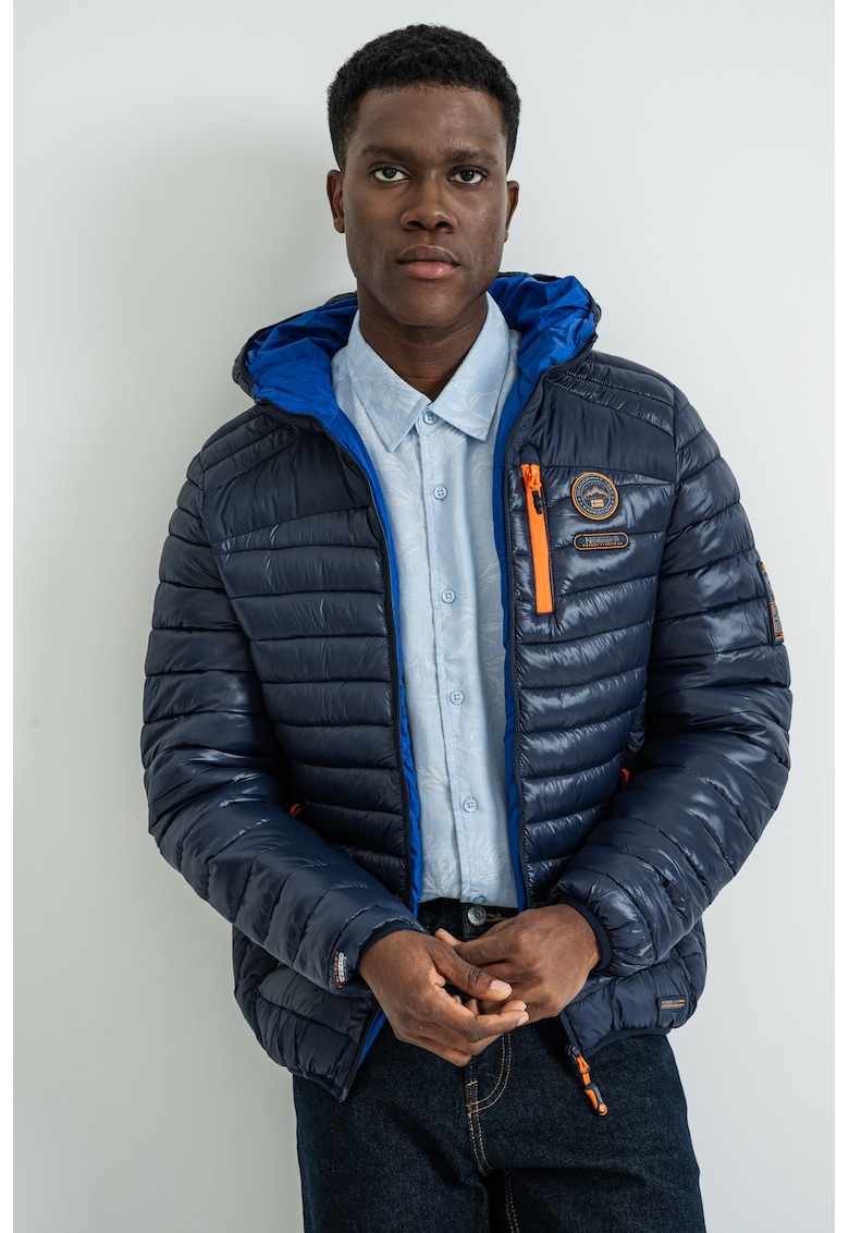 Geaca cu buzunare cu fermoar Briout