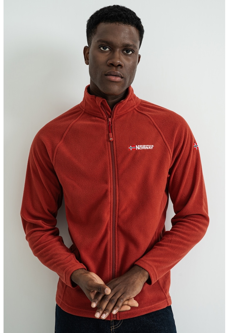 Bluza de trening cu fermoar si logo Tug