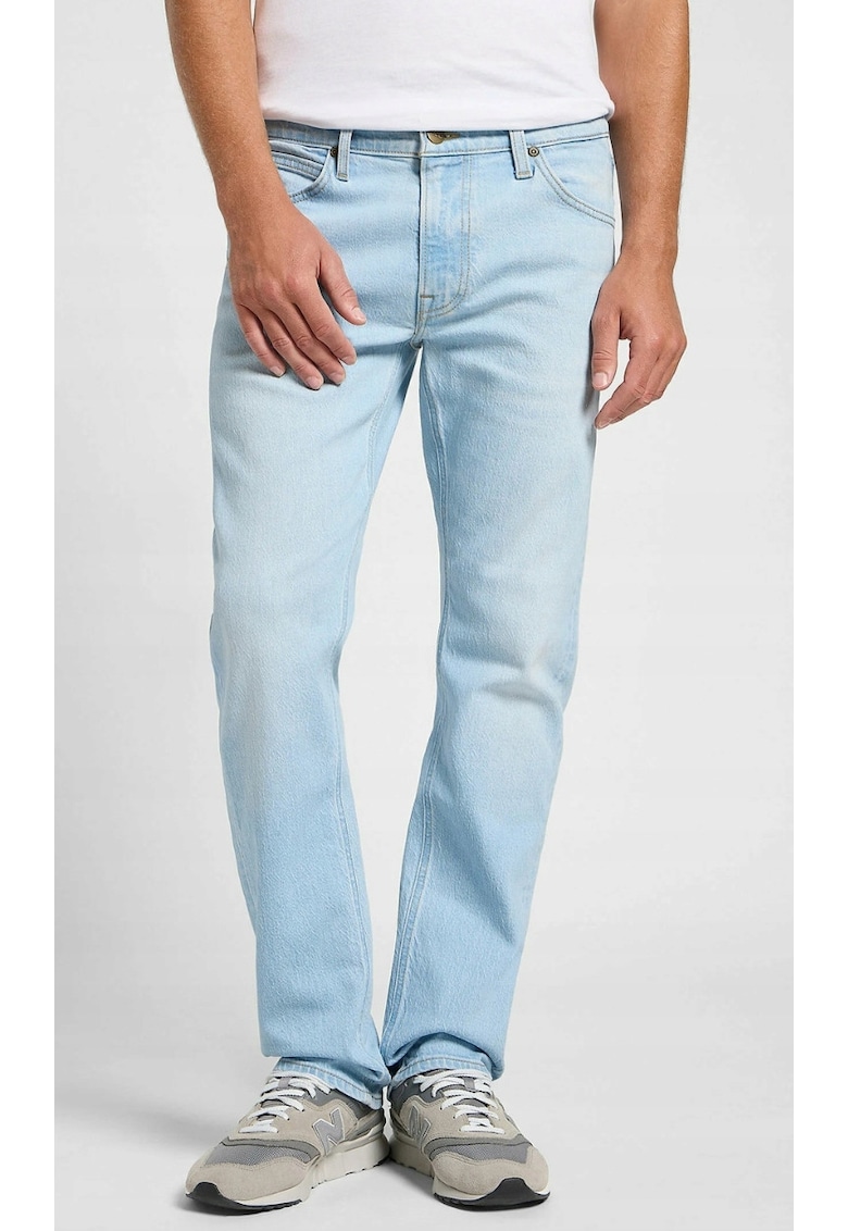 Blugi barbati DAREN - regular fit - albastru deschis - bumbac