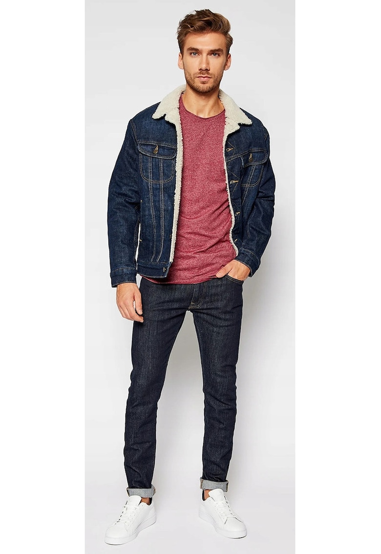 Lee Blugi Luke SLIM Tapered albastru închis - Albastru