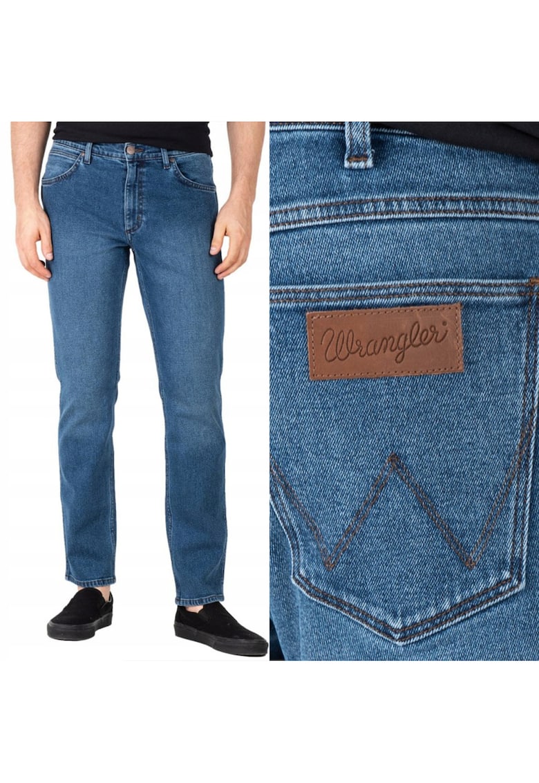 Blugi barbati Greensboro - croi drept - albastru - W30xL32 - usor elastici