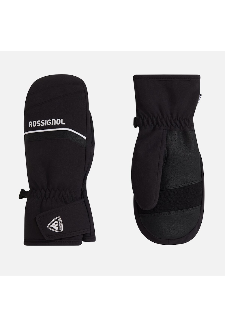 Manusi ski JR TECH IMPR M - culoare negru - pentru copii - marime
