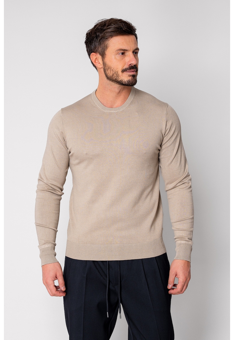 Pulover barbati Beige 19104 - Bej