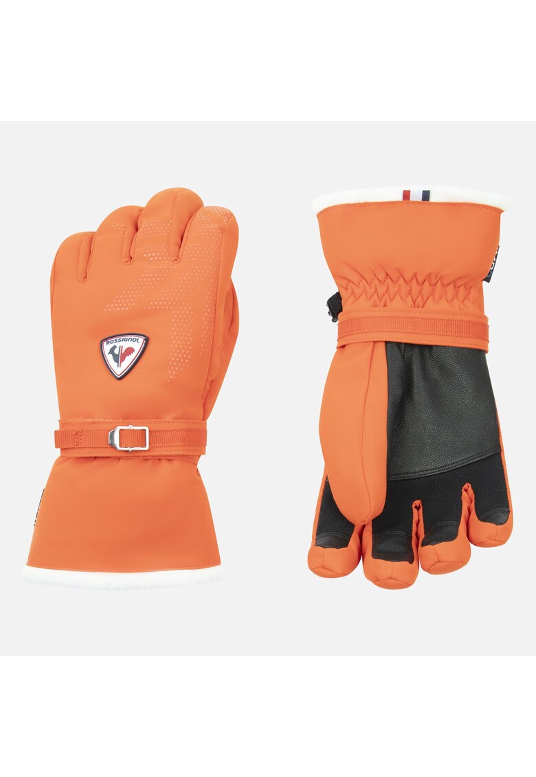 Manusi ski ROMY IMPR G - culoare portocaliu - pentru femei - Portocaliu