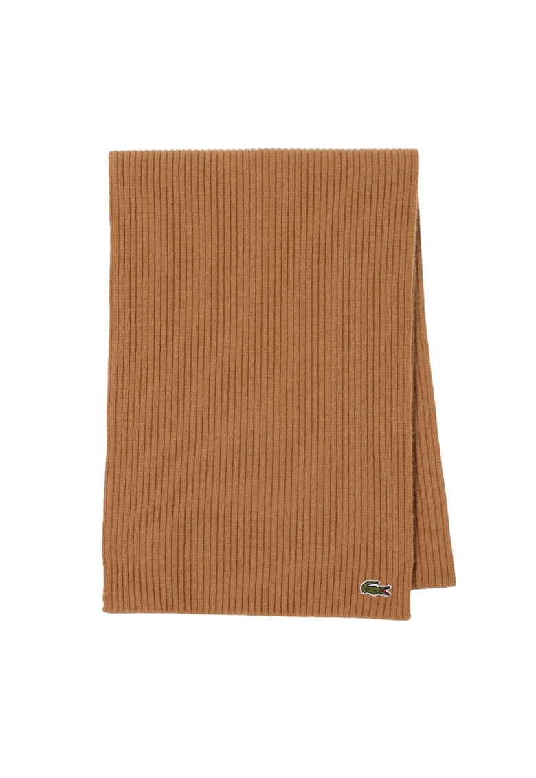 Fular unisex din lana - Maro