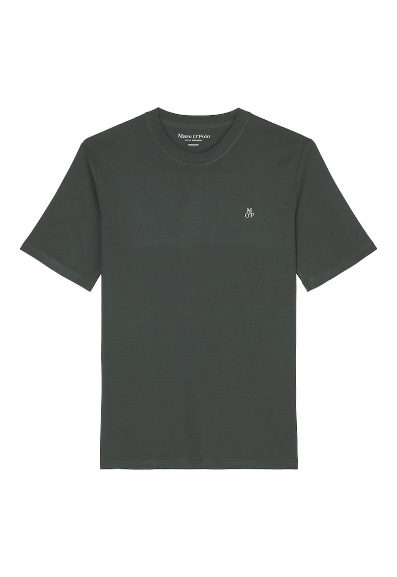 Marc O'Polo Tricou regular fit din bumbac - Verde inchis