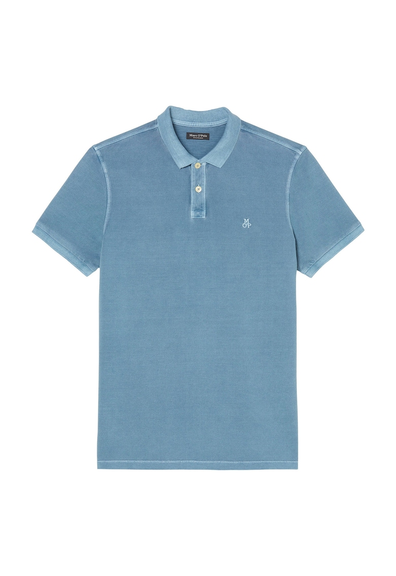 Marc O'Polo Tricou polo cu model uni - Albastru