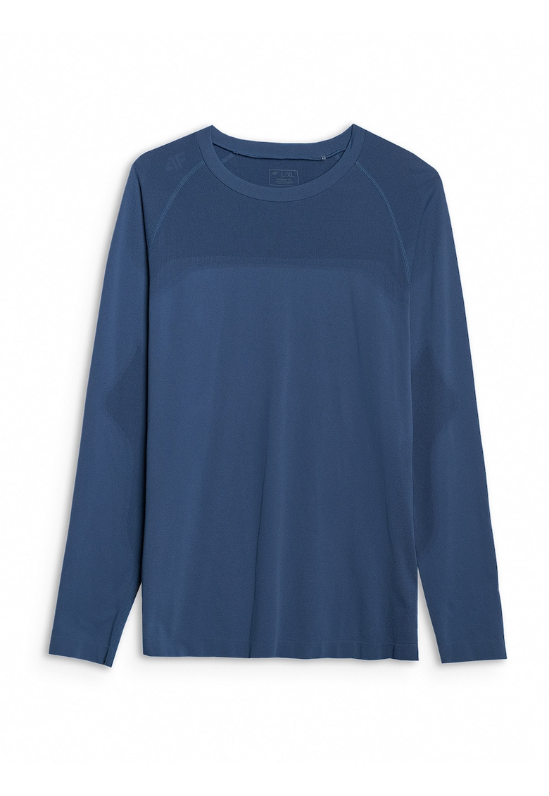 Tricou Antrenament Barbati - Maneci Lungi - Uscare Rapida - Denim - Marime L-XL