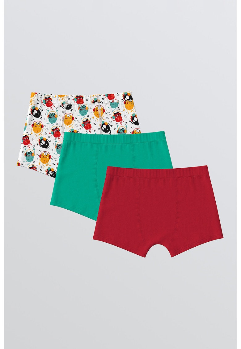 Set de boxeri din amestec de bumbac - 3 perechi