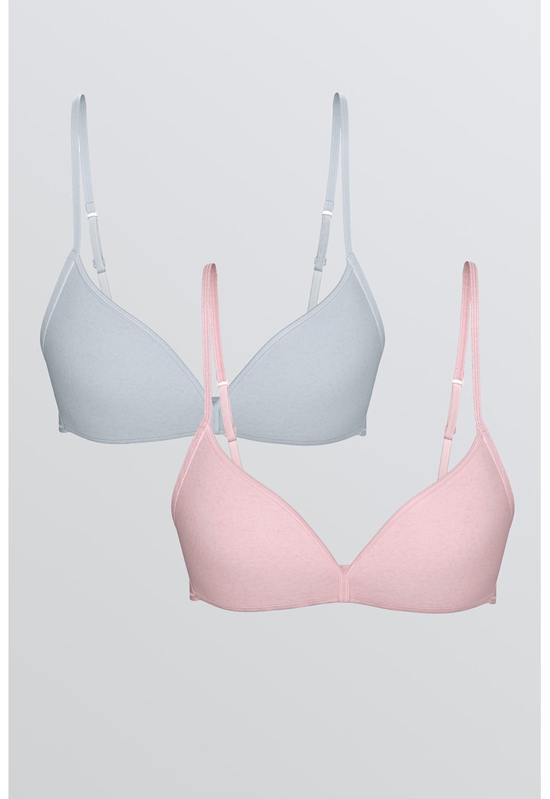 Set de sutiene clasice cu burete - 2 piese