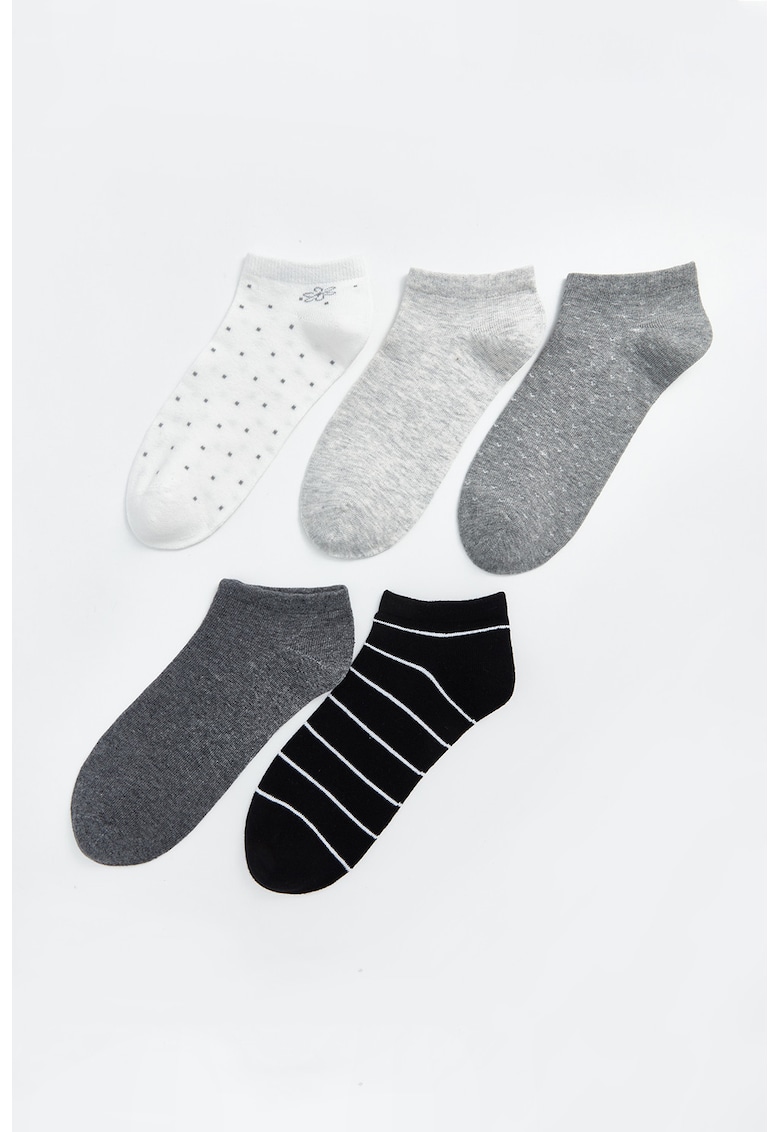 Set de sosete din amestec de bumbac - 5 perechi