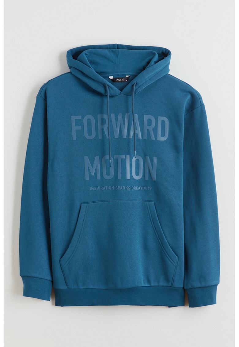 Hanorac lejer cu imprimeu text