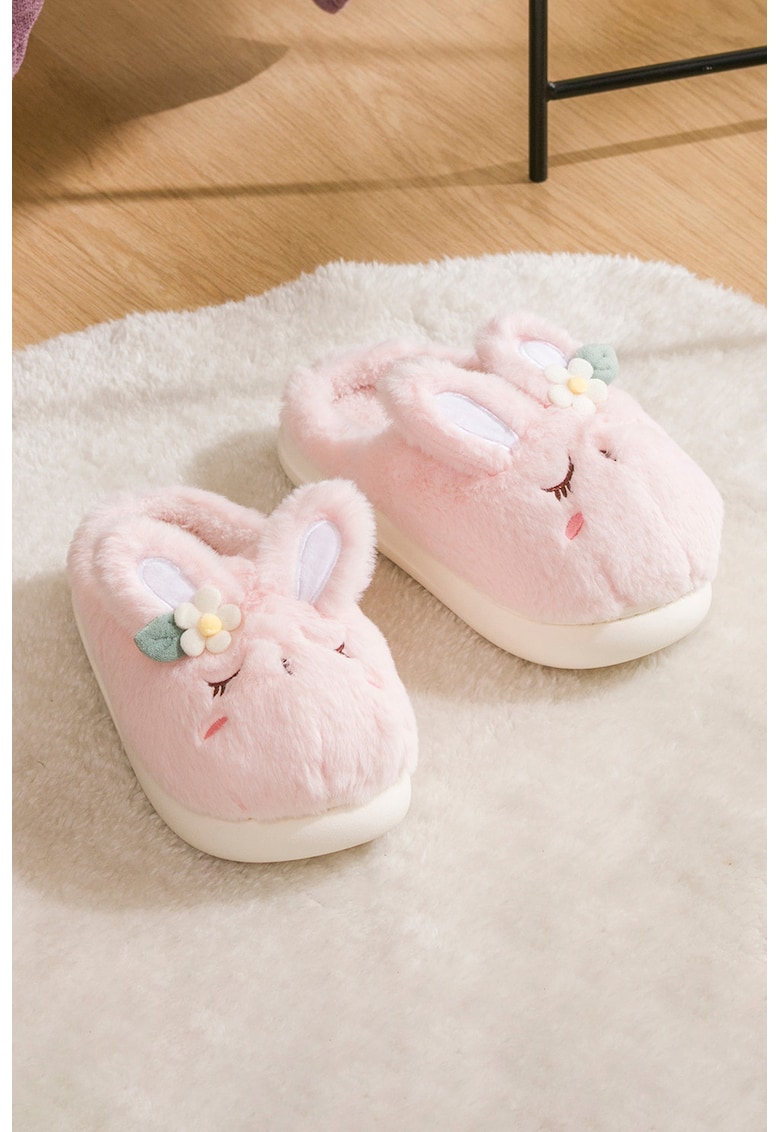 Papuci de casa din material textil