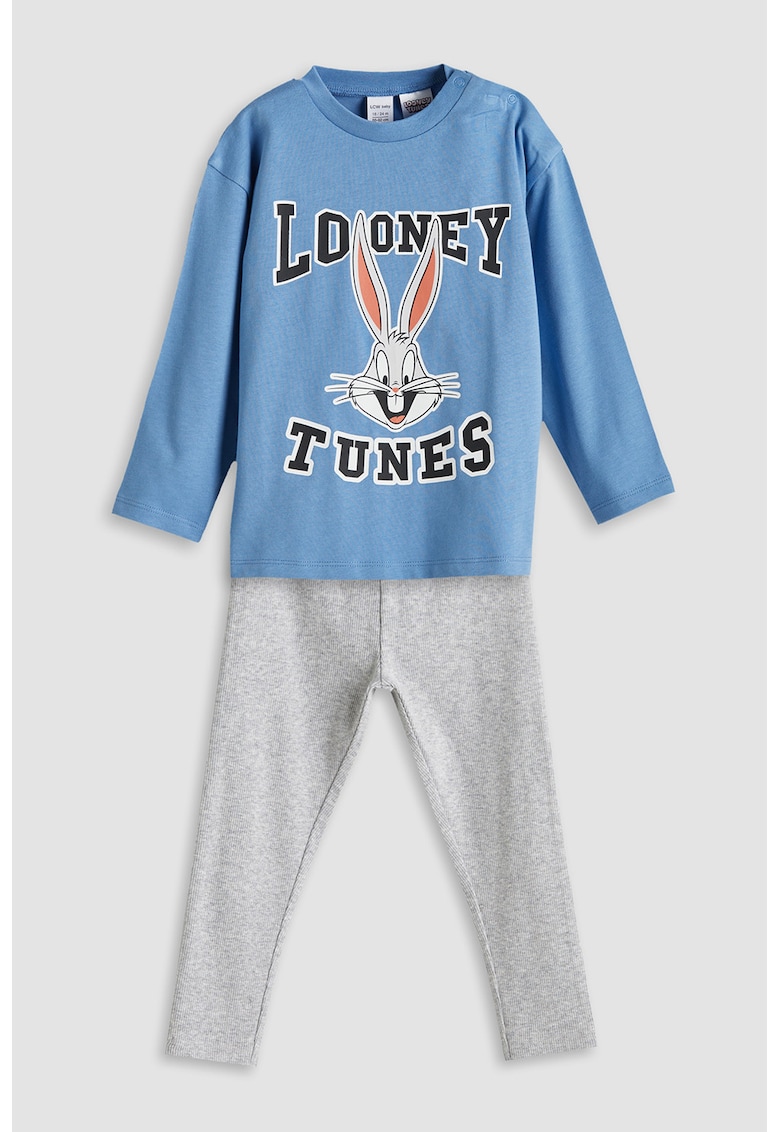 Set de bluza cu imprimeu si colanti - 2 piese