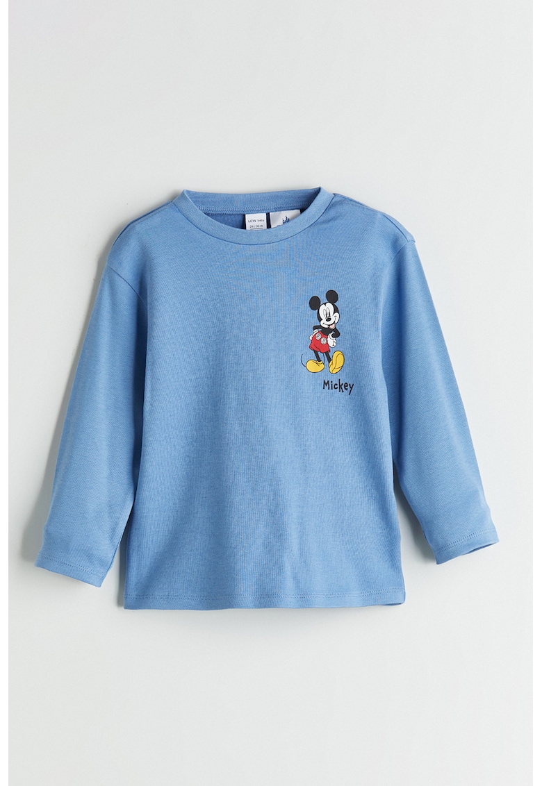 Set de bluza cu Mickey Mouse si pantaloni - 2 piese