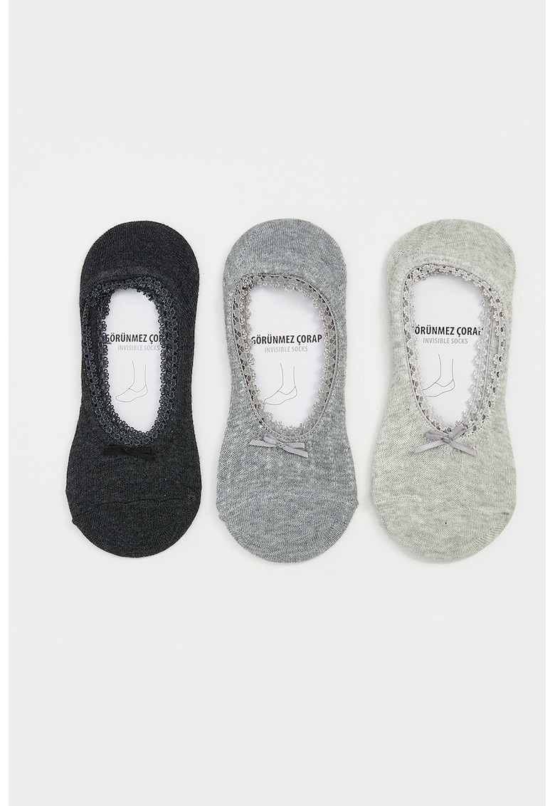Set de sosete foarte scurte - 3 perechi