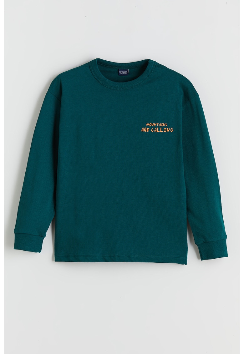 Bluza de trening din bumbac cu imprimeu