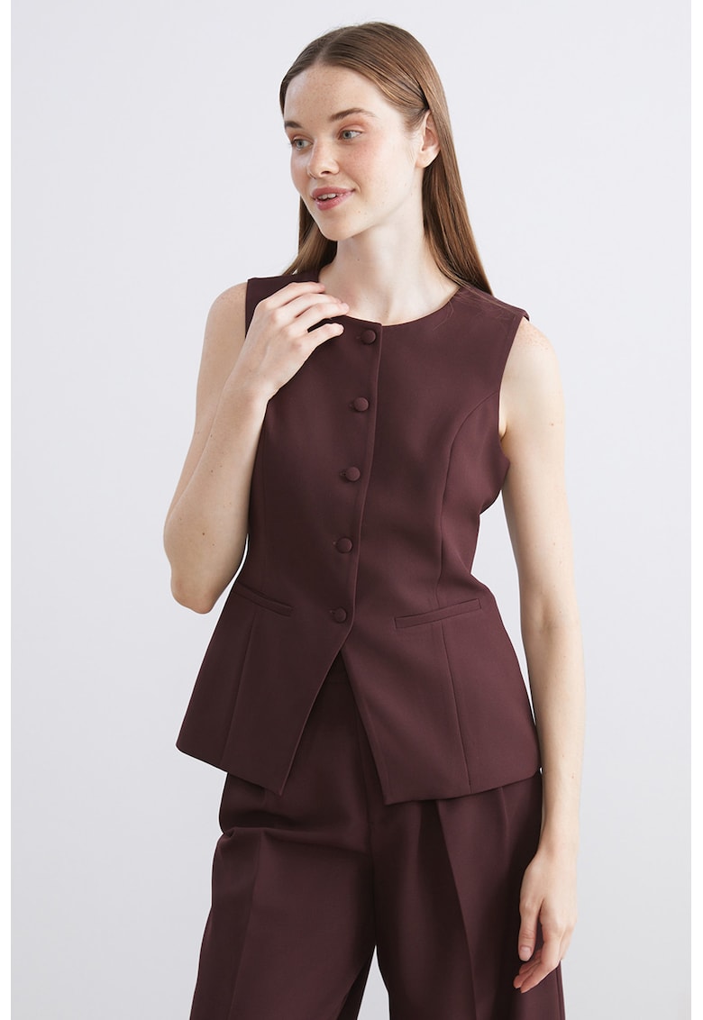 Vesta-sacou fara maneci