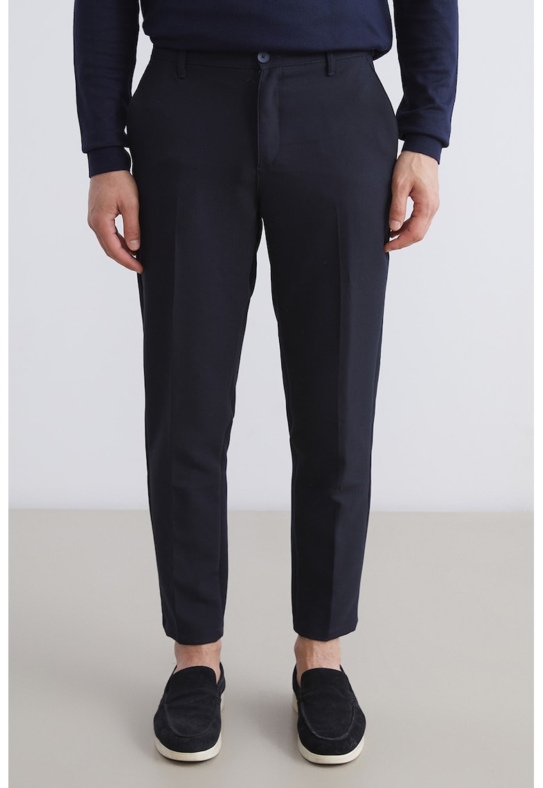 Pantaloni chino slim fit - Albastru ultramarin