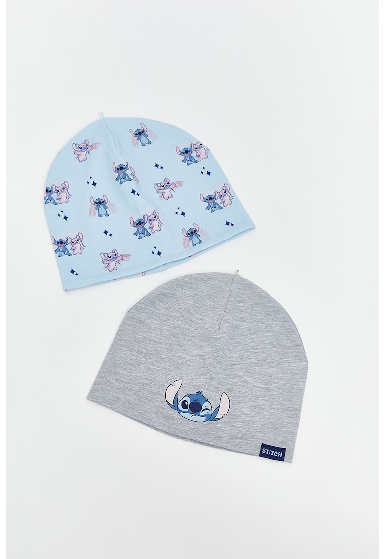 Set de caciuli cu imprimeu Stitch - 2 piese